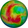 Arctic Ozone 1990-02-17